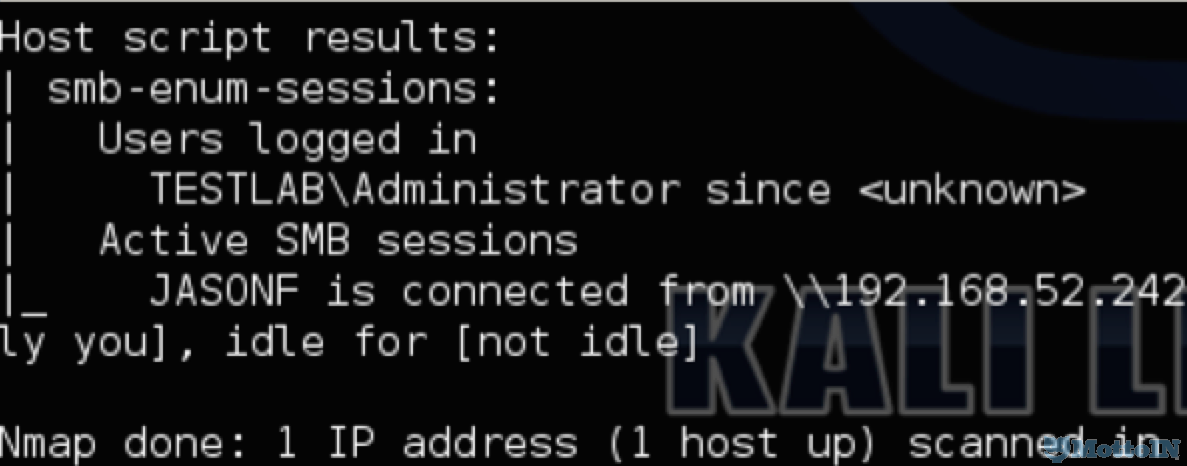 nmap-sessions